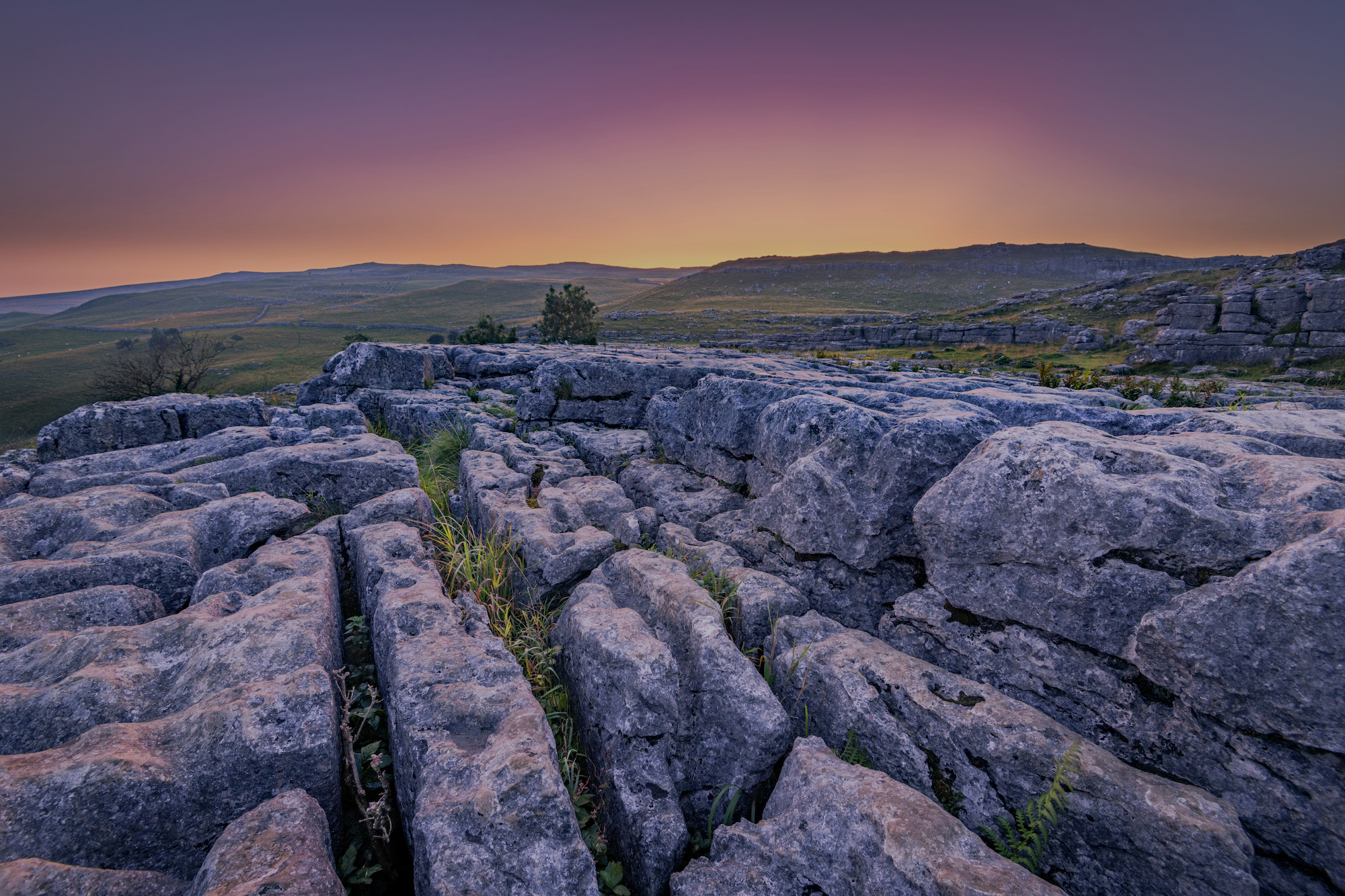 A craggy Yorkshire landscape